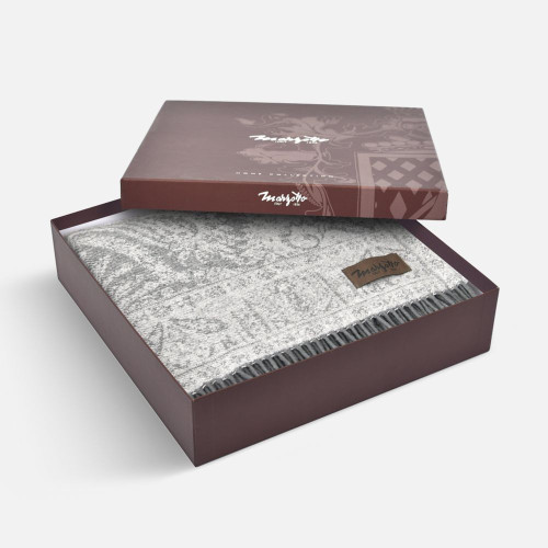 Плед Magnolia, серый Плед Magnolia, серый