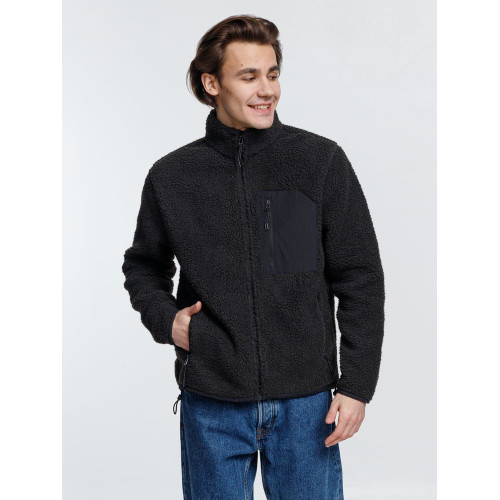 Куртка унисекс Fury, темно-серая (графит) Куртка унисекс Fury, темно-серая (графит)