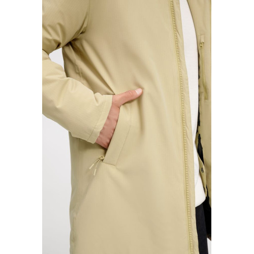Куртка-парка унисекс Sfera, бежевая Куртка-парка унисекс Sfera, бежевая