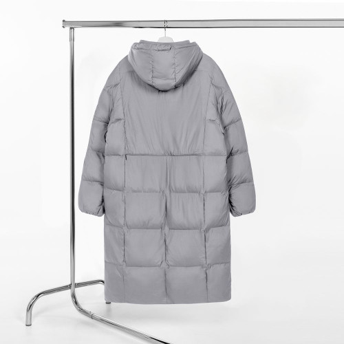 Пуховик унисекс Kapsula, серый Пуховик унисекс Kapsula, серый