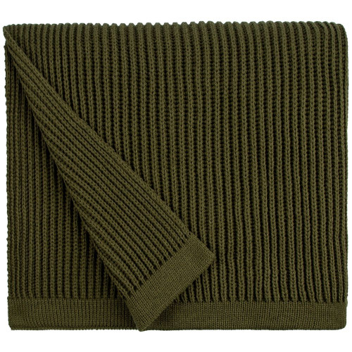 Плед Shirr, зеленый (оливковый) Плед Shirr, зеленый (оливковый)