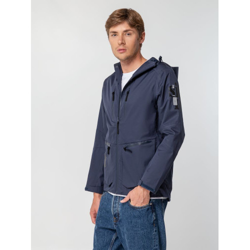 Куртка унисекс Kokon, темно-синяя Куртка унисекс Kokon, темно-синяя