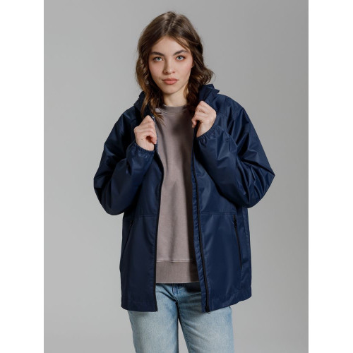 Куртка унисекс Nordvind DWR, темно-синяя Куртка унисекс Nordvind DWR, темно-синяя