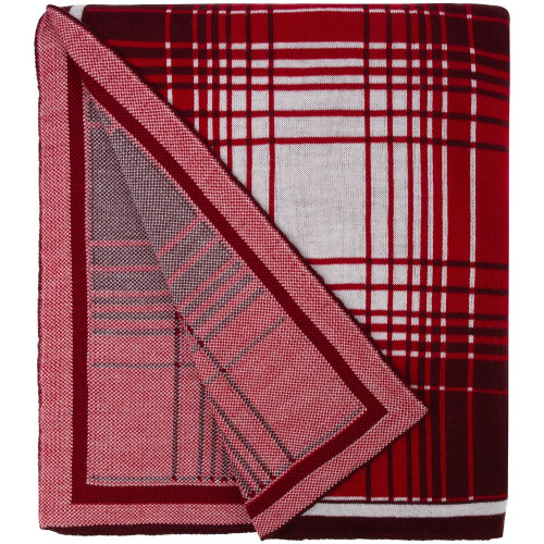 Плед Duotone, красный с белым Плед Duotone, красный с белым