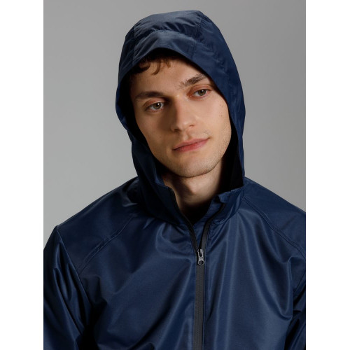 Куртка унисекс Nordvind DWR, темно-синяя Куртка унисекс Nordvind DWR, темно-синяя