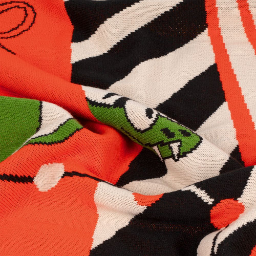 Плед Snake Your Body, красный Плед Snake Your Body, красный