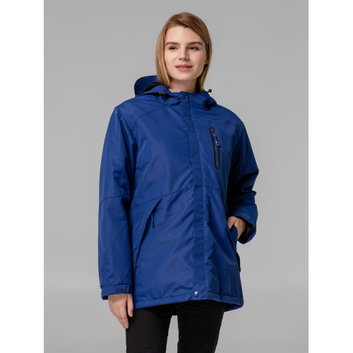 Куртка с подогревом Thermalli Pila, синяя Куртка с подогревом Thermalli Pila, синяя