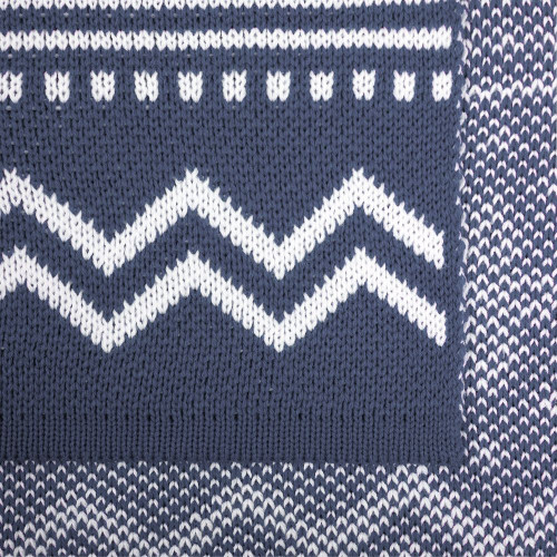 Плед Elnik, серый с молочно-белым Плед Elnik, серый с молочно-белым