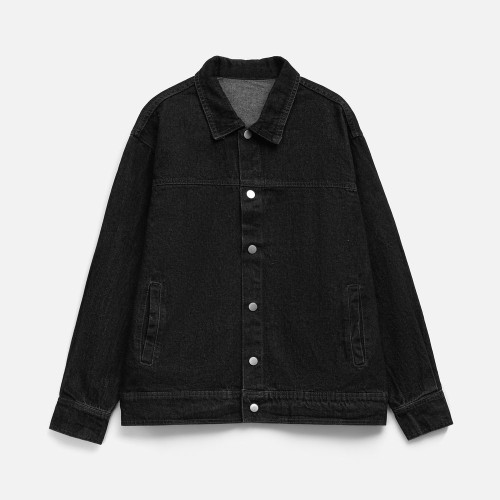 Куртка джинсовая O1, черная Куртка джинсовая O1, черная