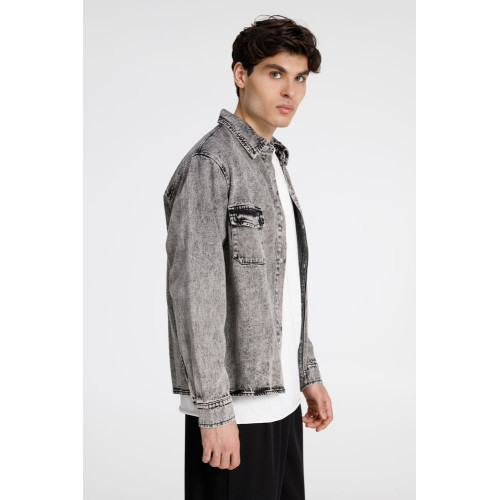 Куртка джинсовая O3, серая Куртка джинсовая O3, серая