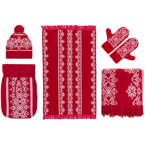 Плед Onego, красный Плед Onego, красный