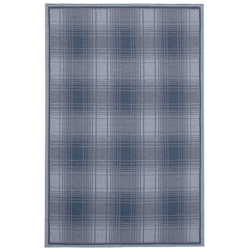 Плед Duotone, синий с белым Плед Duotone, синий с белым