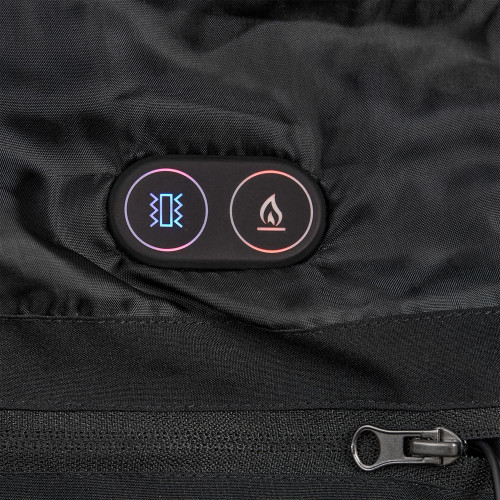 Куртка с подогревом Thermalli Everest, черная Куртка с подогревом Thermalli Everest, черная