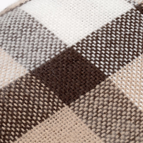 Плед Edinburgh, бежево-коричневый Плед Edinburgh, бежево-коричневый