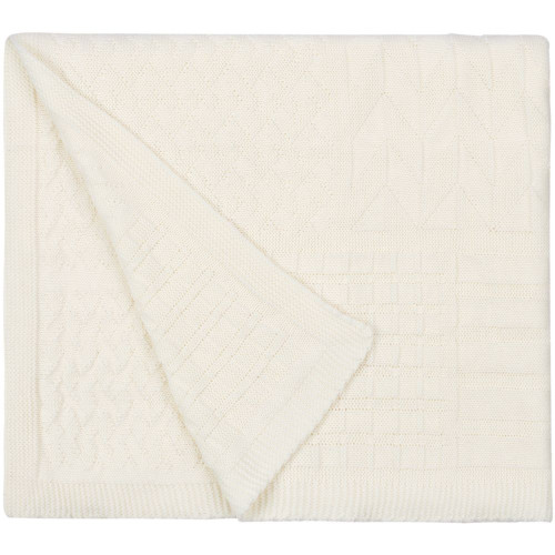 Плед Snippet, молочно-белый Плед Snippet, молочно-белый