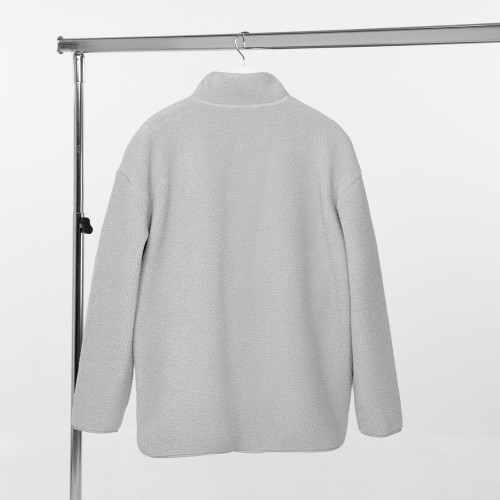 Куртка унисекс Oblako, светло-серая Куртка унисекс Oblako, светло-серая