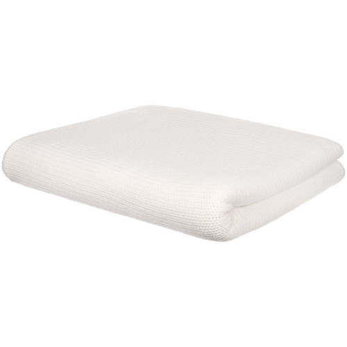 Плед Knitly, белый Плед Knitly, белый