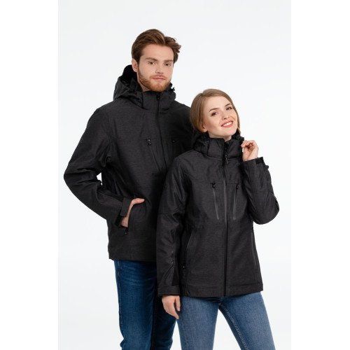 Куртка-трансформер женская Matrix, черная с красным Куртка-трансформер женская Matrix, черная с красным