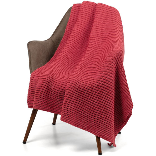 Плед Quill, красный (коралл) Плед Quill, красный (коралл)