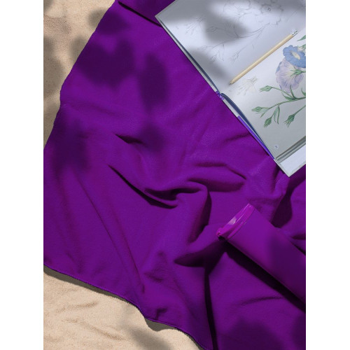 Флисовый плед Warm&Peace, фиолетовый Флисовый плед Warm&Peace, фиолетовый