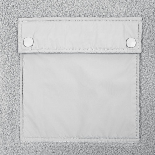 Куртка унисекс Oblako, светло-серая Куртка унисекс Oblako, светло-серая