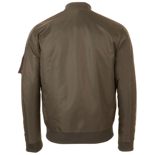 Куртка бомбер унисекс Rebel, коричневая Куртка бомбер унисекс Rebel, коричневая