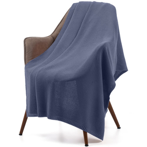 Плед Longview, серо-синий (сланец) Плед Longview, серо-синий (сланец)