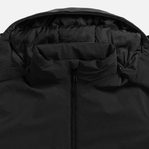 Куртка-парка унисекс Sfera, черная Куртка-парка унисекс Sfera, черная