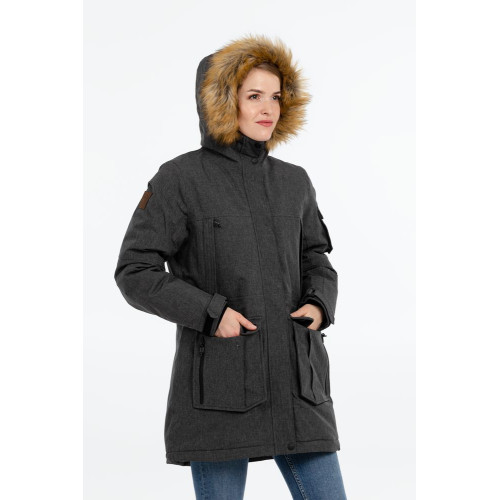 Парка женская Explorer, серый меланж Парка женская Explorer, серый меланж