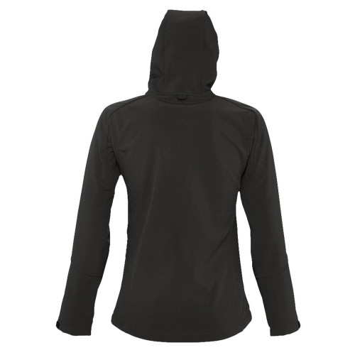 Куртка женская с капюшоном Replay Women, черная Куртка женская с капюшоном Replay Women, черная