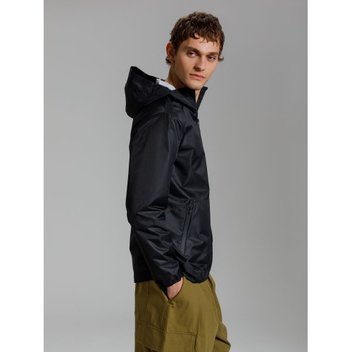 Куртка унисекс Nordvind WR, черная Куртка унисекс Nordvind WR, черная