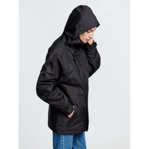 Парка унисекс Liubliana, черная Парка унисекс Liubliana, черная