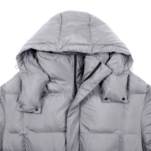 Пуховик унисекс Kapsula, серый Пуховик унисекс Kapsula, серый