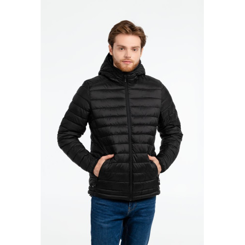 Куртка компактная мужская Stavanger, темно-синяя Куртка компактная мужская Stavanger, темно-синяя