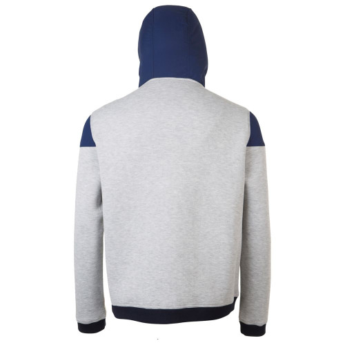 Куртка унисекс Voltage, серый меланж с темно-синим Куртка унисекс Voltage, серый меланж с темно-синим