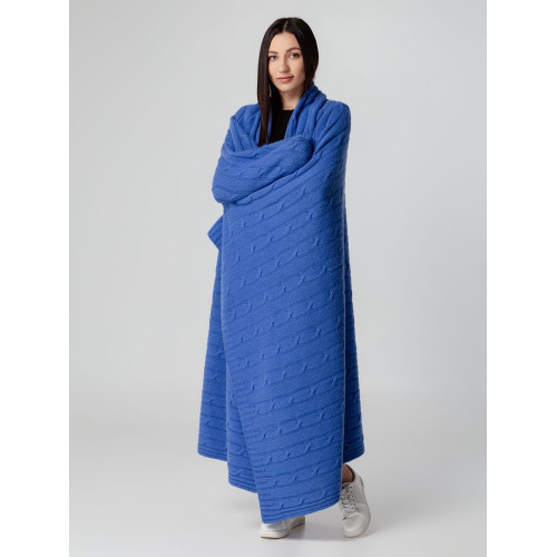 Плед Auray, ярко-синий Плед Auray, ярко-синий