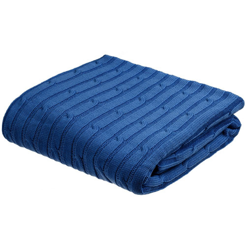 Плед Remit, ярко-синий (василек) Плед Remit, ярко-синий (василек)