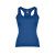 Майка Carolina женская, королевский синий Майка Carolina женская, королевский синий