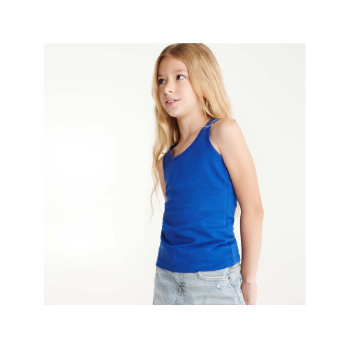 Майка Brenda детская, ярко-синий Майка Brenda детская, ярко-синий