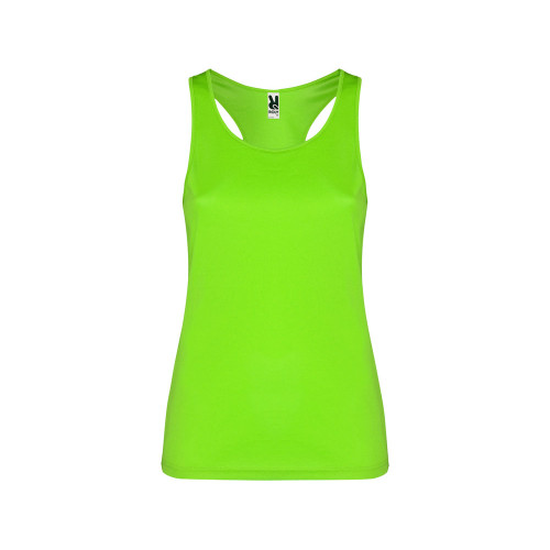 Топ спортивный Shura женский, лаймовый Топ спортивный Shura женский, лаймовый