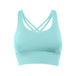 Спортивный топ Basel женский, ментоловый