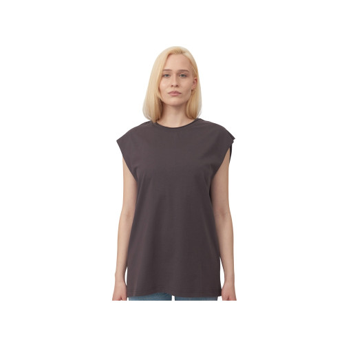 Майка оверсайз Berlin, унисекс, темно-серый Майка оверсайз Berlin, унисекс, темно-серый