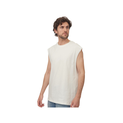 Майка оверсайз Berlin, унисекс, молочный Майка оверсайз Berlin, унисекс, молочный