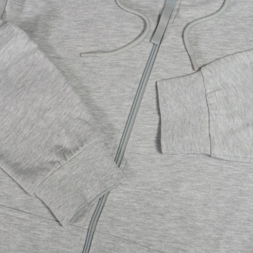 Толстовка мужская на молнии с капюшоном EVEREST 2, св-с м, M, 50 % хлопок, 50% полиэстер, 260 г/м2