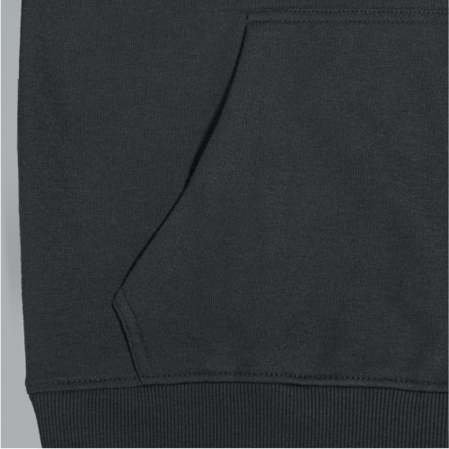 Толстовка мужская на молнии с капюшоном EVEREST 2, т-сер, 3XL, 50 % хлопок, 50% полиэстер, 260 г/м2