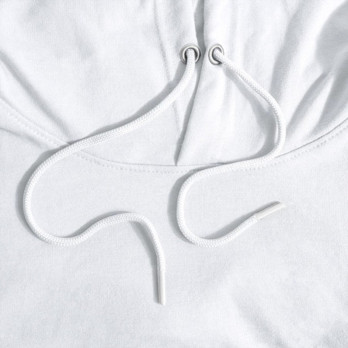 Толстовка мужская с капюшоном SELEN, белый, 2XL, 50 % хлопок, 50% полиэстер, 260 г/м2