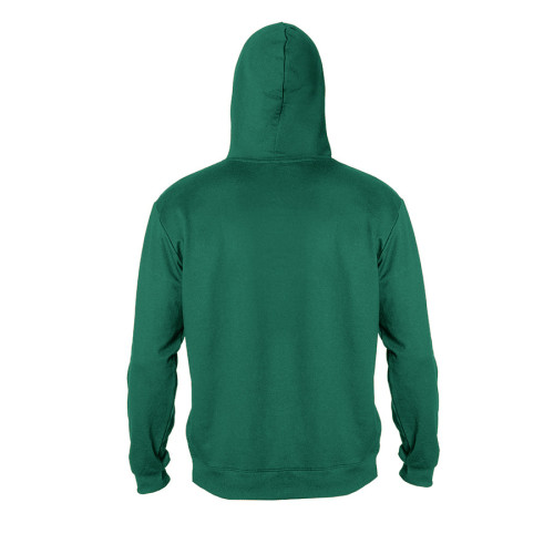 Толстовка мужская с капюшоном SELEN, тёмно-зелёный, 3XL, 50 % хлопок, 50% полиэстер, 260 г/м2