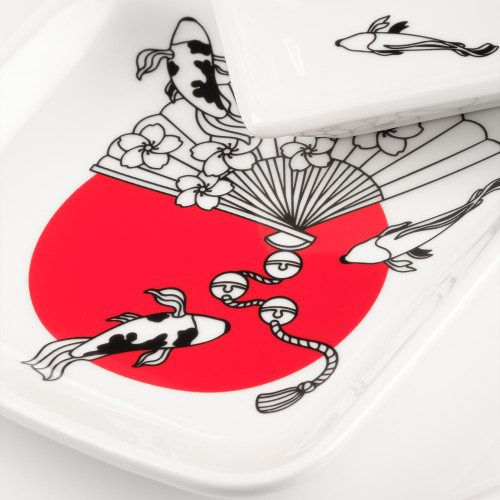 Набор для сервировки суши Tokyo (10 предметов), черный Набор для сервировки суши Tokyo (10 предметов), черный