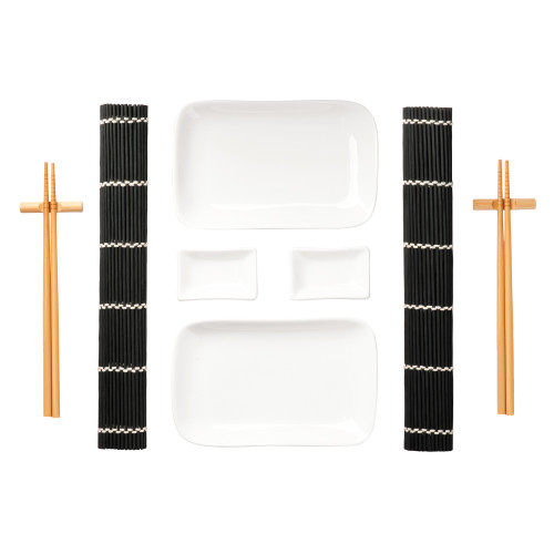 Набор для сервировки суши Tokyo (10 предметов), черный Набор для сервировки суши Tokyo (10 предметов), черный