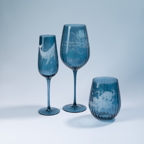 Стакан для воды Toscana, синий Стакан для воды Toscana, синий